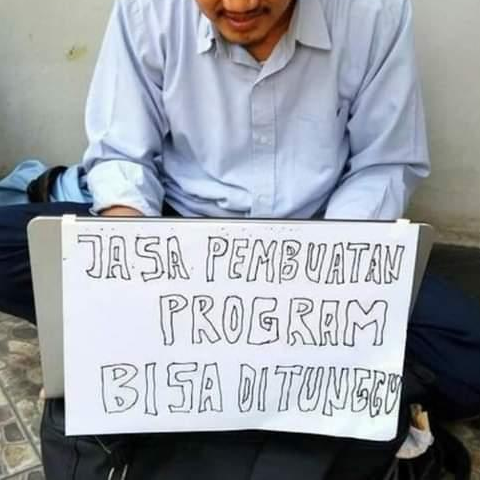 Jasa pembuatan program bisa ditunggu
